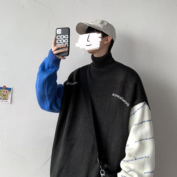 men's sweaters sweater 2021 autumn winter slim solid color mosaic printing long-sleeve casual youth wear round neck, White;black
men's sweaters sweater 2021 autumn winter slim solid color mosaic printing long-sleeve casual youth wear round neck, White;black