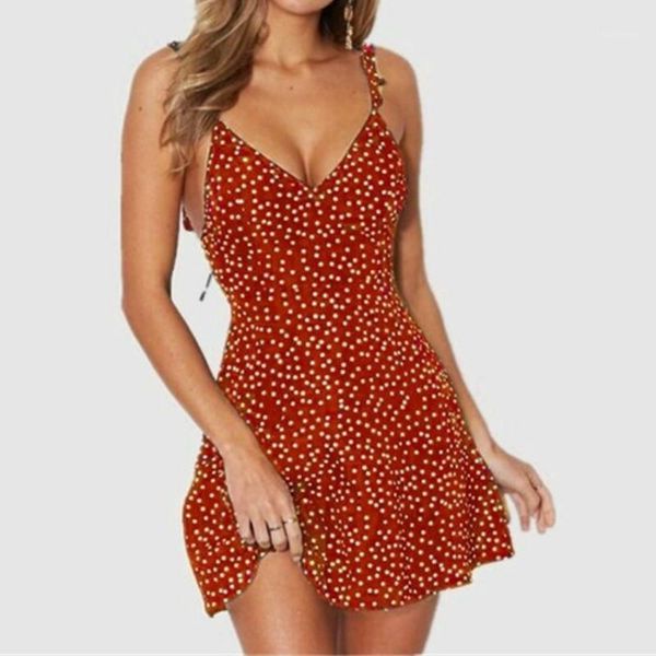 2020 summer dress spaghetti strap dot print backless dress above knee mini ladies beach maxi vestidos short1, Black;gray
2020 summer dress spaghetti strap dot print backless dress above knee mini ladies beach maxi vestidos short1, Black;gray