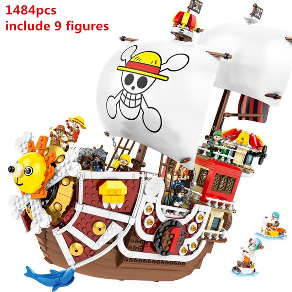 new one piece monkey d. luffy thousand sunny pirate ship building blocks bricks classic model kids toys compatible 1008
new one piece monkey d. luffy thousand sunny pirate ship building blocks bricks classic model kids toys compatible 1008