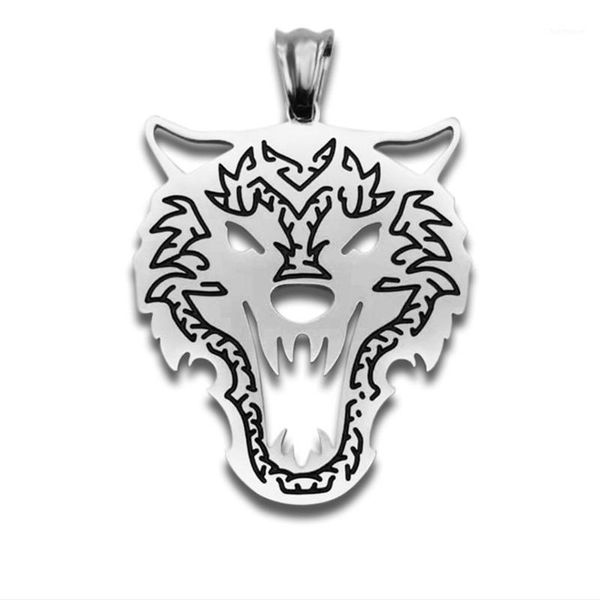 nordic wolf king large necklace mens stainless steel hip hop chains necklace pendant accessories jewelry on the neck wholesale1, Silver
nordic wolf king large necklace mens stainless steel hip hop chains necklace pendant accessories jewelry on the neck wholesale1, Silver