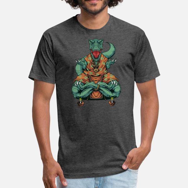 portrait from a meditaing dinosaur t shirt hiphop tracksuit hoodie sweatshirt