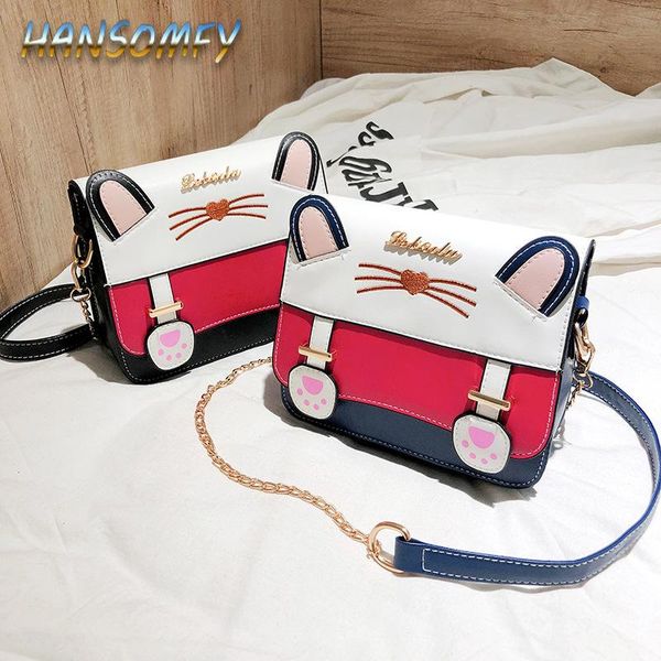hansomfy mini handbag crossbody bag for women leather cute cat shape flap shoulder bag girl casual women messenger bags ld-84
hansomfy mini handbag crossbody bag for women leather cute cat shape flap shoulder bag girl casual women messenger bags ld-84