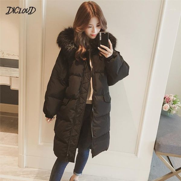 2019 thick winter coat women fashion long sleeve hooded loose parka female korean casual long jacket black white plus size coats1, Tan;black
2019 thick winter coat women fashion long sleeve hooded loose parka female korean casual long jacket black white plus size coats1, Tan;black