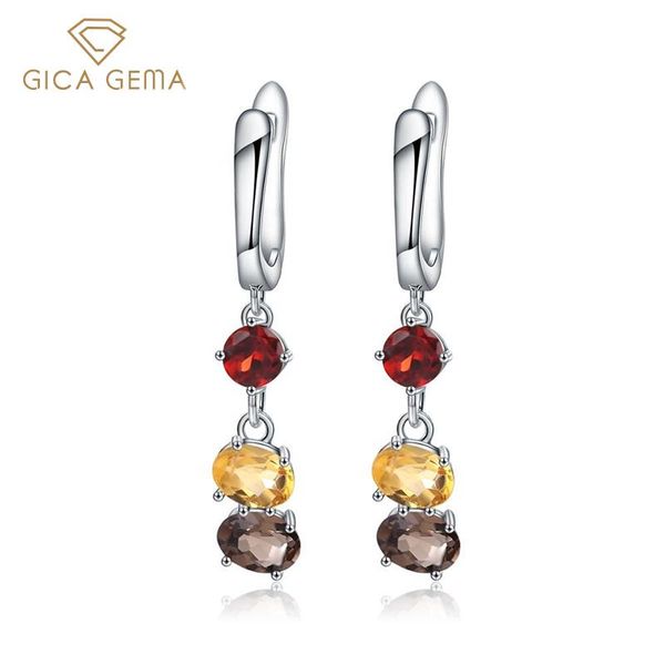 dangle & chandelier gica gema multi-stone drop earrings 925 sterling sliver natural garnet citrine smoky quartz gemstone for women wedding j, Silver
dangle & chandelier gica gema multi-stone drop earrings 925 sterling sliver natural garnet citrine smoky quartz gemstone for women wedding j, Silver