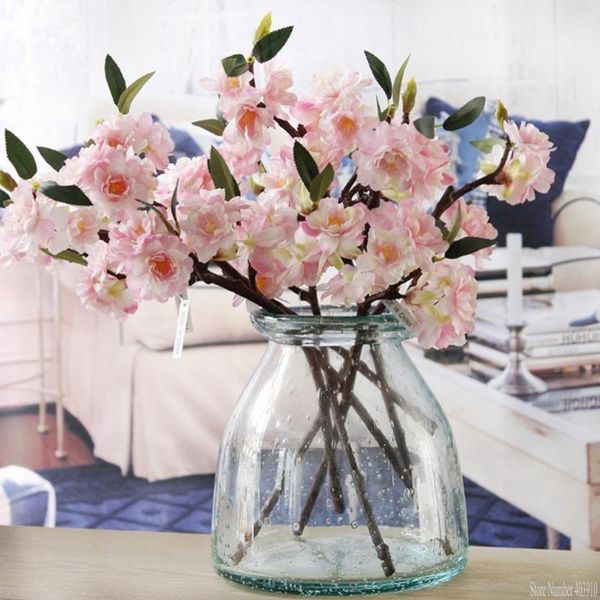 decorative flowers & wreaths artificial 3 branchlets high-end simulation cherry blossoms plant japanese-style fake wedding home decoration
decorative flowers & wreaths artificial 3 branchlets high-end simulation cherry blossoms plant japanese-style fake wedding home decoration