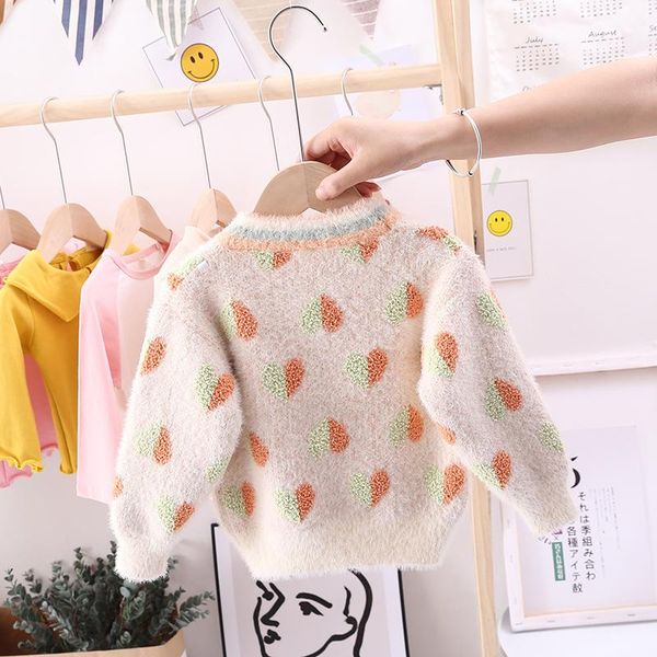 pullover mink fleece sweater grain winter boys and girls baby striped round neck warm, Blue
pullover mink fleece sweater grain winter boys and girls baby striped round neck warm, Blue
