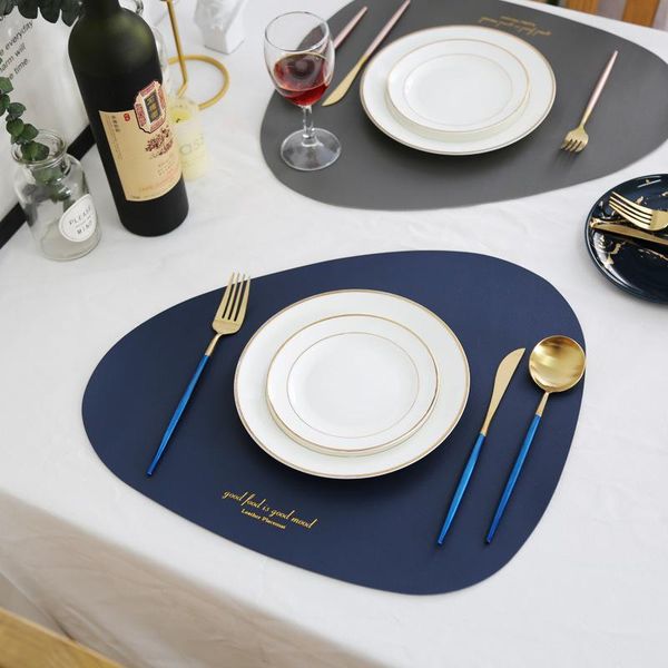 nordic ins leather pu place mat placemat household simple waterproof oil-proof iinsulation place mats for dining table
nordic ins leather pu place mat placemat household simple waterproof oil-proof iinsulation place mats for dining table