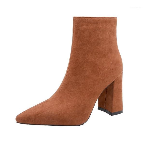 boots flock leather women fashion super heel ankle pointed toe winter plush snow 2021 shoes 371, Black
boots flock leather women fashion super heel ankle pointed toe winter plush snow 2021 shoes 371, Black