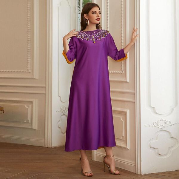 eid mubarak robe satin muslim abaya dubai turkey hijab dress femme islam musulman de mode dresses for women plus size clothing, Red
eid mubarak robe satin muslim abaya dubai turkey hijab dress femme islam musulman de mode dresses for women plus size clothing, Red