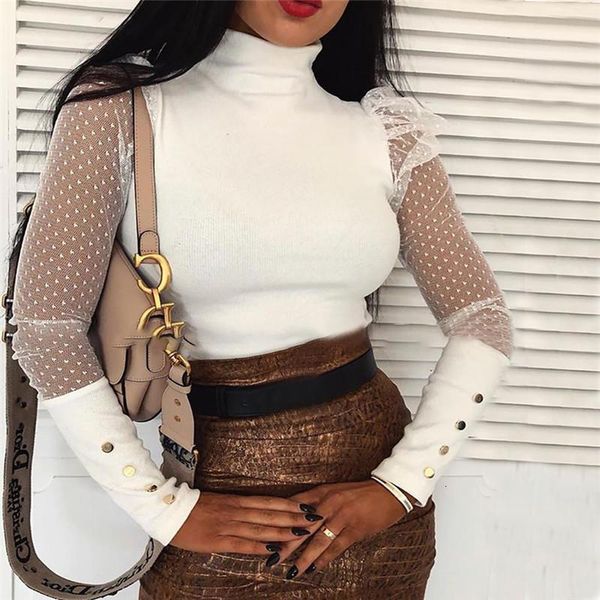 plus size white black lace polka dots blouse shirt fashion women and blouses new spring summer female shirt ol women blusas
plus size white black lace polka dots blouse shirt fashion women and blouses new spring summer female shirt ol women blusas