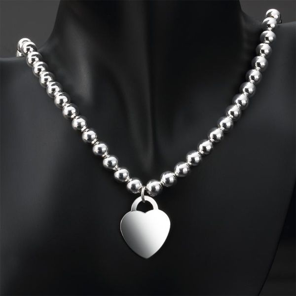pendant necklaces hermosa glossy heart 8mm bead necklace 17'' wholesale women choker xl000798 pretty girls gift, Silver
pendant necklaces hermosa glossy heart 8mm bead necklace 17'' wholesale women choker xl000798 pretty girls gift, Silver