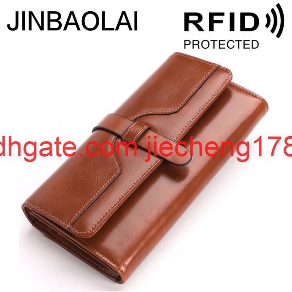 jinbaolai antimagnetic leather insert oil wax leather medium long three fold genuine leather rfid lady's purse carrying bag, Red;black
jinbaolai antimagnetic leather insert oil wax leather medium long three fold genuine leather rfid lady's purse carrying bag, Red;black
