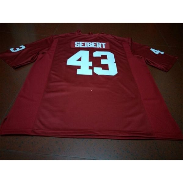 men #43 austin seibert red white oklahoma sooners alumni college jersey or custom any name or number jersey, Black
men #43 austin seibert red white oklahoma sooners alumni college jersey or custom any name or number jersey, Black
