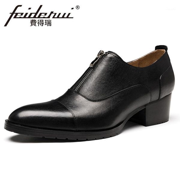 new arrival genuine leather men's cap toe oxfords pointed toe zipper man high heel (5cm) formal dress wedding party shoes hqs4581, Black
new arrival genuine leather men's cap toe oxfords pointed toe zipper man high heel (5cm) formal dress wedding party shoes hqs4581, Black