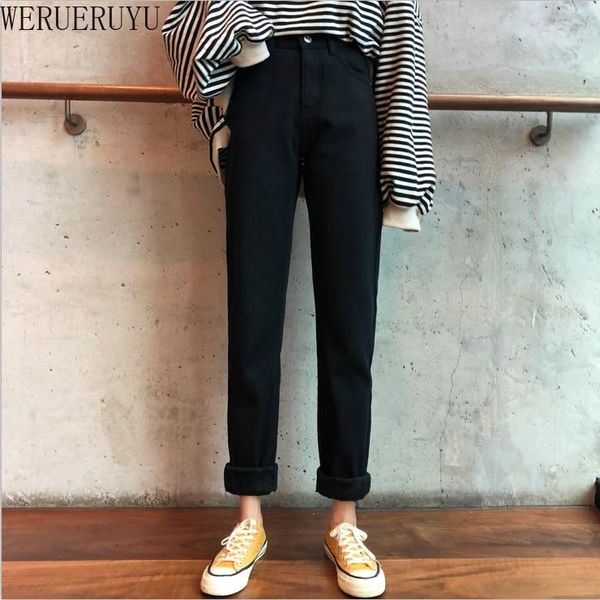 women's pants & capris werueruyu warm winter plus size slim jeans women stretch denim thick fleece student trousers black, Black;white
women's pants & capris werueruyu warm winter plus size slim jeans women stretch denim thick fleece student trousers black, Black;white