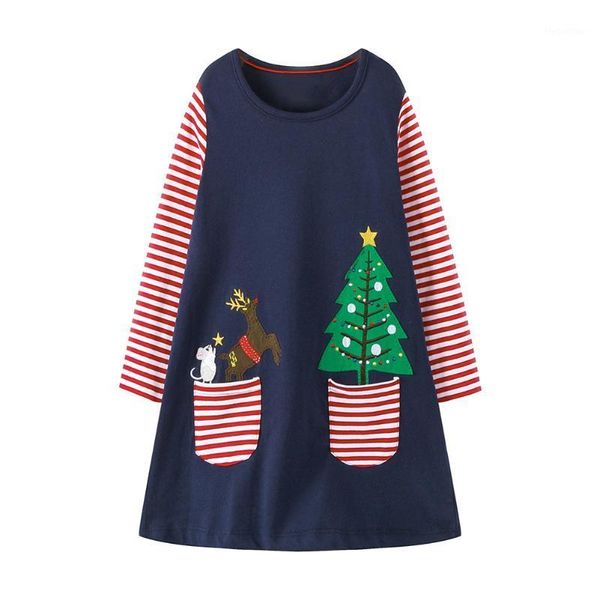 girl's dresses christmas tree elk dress autumn children's european american style party girl baby princess striped1, Red;yellow
girl's dresses christmas tree elk dress autumn children's european american style party girl baby princess striped1, Red;yellow