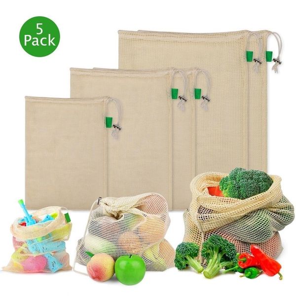 5pcs/set cotton mesh produce bags reusable washable drawstring shopping bag kitchen fruit vegetable organizer storage bags y200714, Blue;pink
5pcs/set cotton mesh produce bags reusable washable drawstring shopping bag kitchen fruit vegetable organizer storage bags y200714, Blue;pink