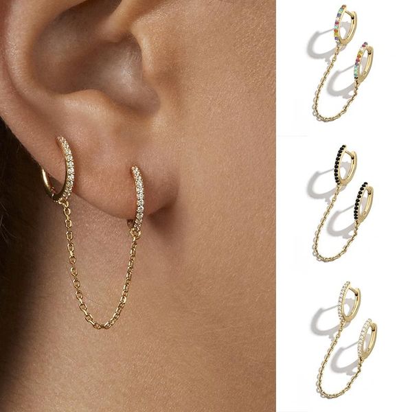 stud 1pc crystal rhinestone european earrings gothic punk handcuff chain link for women, Golden;silver
stud 1pc crystal rhinestone european earrings gothic punk handcuff chain link for women, Golden;silver