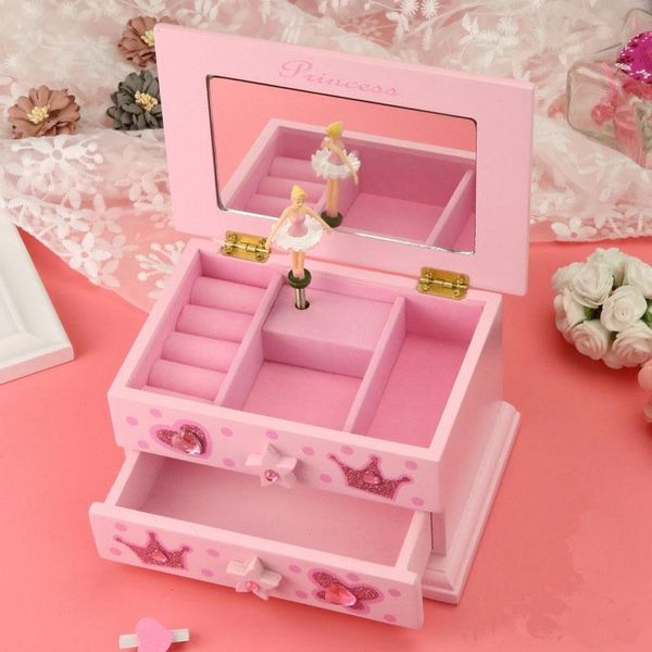lovely music jewelry box ornaments dancing girls rotating multi-layer jewelry storage boxes christmas wedding birthday gifts, Pink;blue
lovely music jewelry box ornaments dancing girls rotating multi-layer jewelry storage boxes christmas wedding birthday gifts, Pink;blue