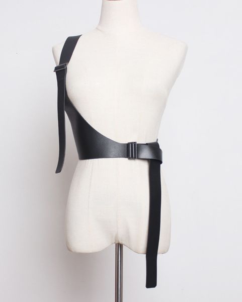 strap waistband, wide leather belt, elastic single shoulder, personalized sling, black trend, skirt shirt, Black;brown
strap waistband, wide leather belt, elastic single shoulder, personalized sling, black trend, skirt shirt, Black;brown