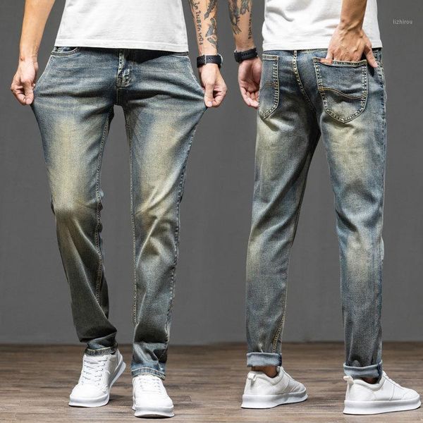 boutique winter retro jeans men's nostalgic fashion brand loose straight tube men's elastic casual youth versatile long pants1, Blue
boutique winter retro jeans men's nostalgic fashion brand loose straight tube men's elastic casual youth versatile long pants1, Blue