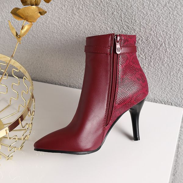 knee-knee tornozelo 2021 plus size 22-28 centimeters in the open snake heels thigh boots for women of europe and 1 l5l1, Black
knee-knee tornozelo 2021 plus size 22-28 centimeters in the open snake heels thigh boots for women of europe and 1 l5l1, Black