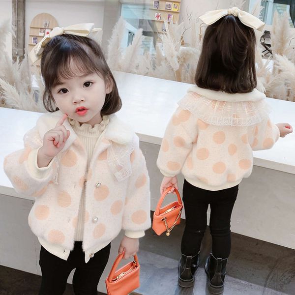 winter girls' autumn and plush sweater 2020 foreign sle lace baby collar cardigan coat children's top, Black
winter girls' autumn and plush sweater 2020 foreign sle lace baby collar cardigan coat children's top, Black