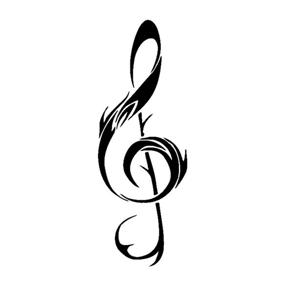 4.9cm*13.6cm interesting clef music notes rock & roll vinyl black/silver car sticker c22-0664
4.9cm*13.6cm interesting clef music notes rock & roll vinyl black/silver car sticker c22-0664