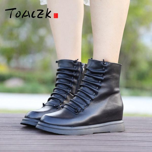 2020 new handsome women's shoes, leather inner height boots, spring and autumn single boots, mid-heeled nude boots, Black
2020 new handsome women's shoes, leather inner height boots, spring and autumn single boots, mid-heeled nude boots, Black