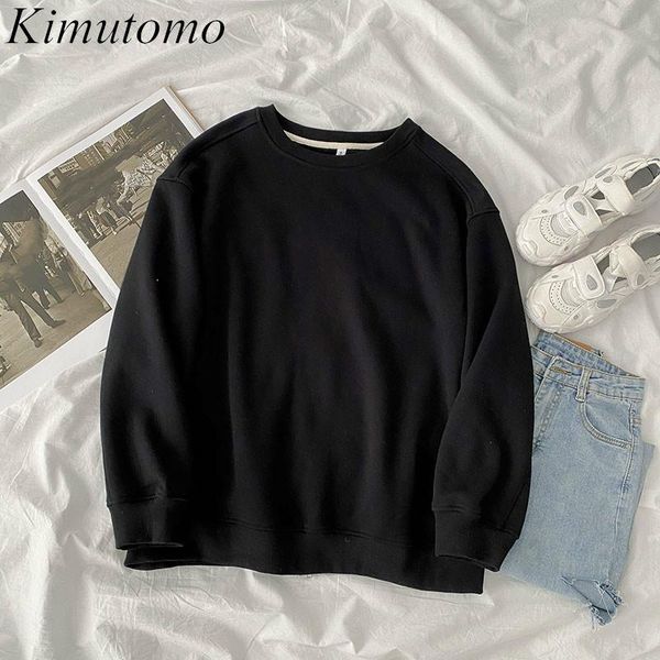 women's hoodies & sweatshirts kimutomo women thick sweatershirts autumn winter loose korean fashion female back split pullover ladies s, Black
women's hoodies & sweatshirts kimutomo women thick sweatershirts autumn winter loose korean fashion female back split pullover ladies s, Black