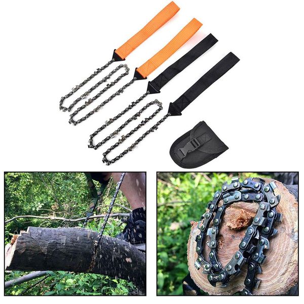 26" outdoor survival pocket chainsaw heavy-duty steel long chain compact folding for camping hiking traveling handsaw tool
26" outdoor survival pocket chainsaw heavy-duty steel long chain compact folding for camping hiking traveling handsaw tool