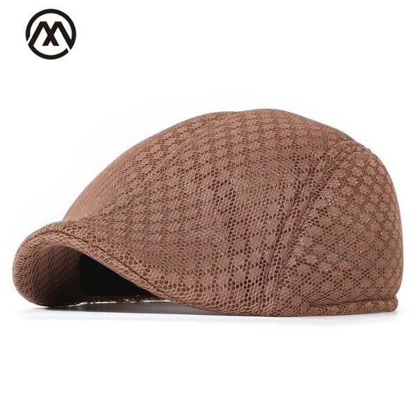berets men's summer beret mesh breathable and women's spring classic solid sboy hat driver's cap, Blue;gray
berets men's summer beret mesh breathable and women's spring classic solid sboy hat driver's cap, Blue;gray