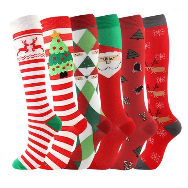 6 pairs/lot christmas compression stockings fit for sports compression socks for anti fatigue pain relief knee prevent varicose1, Black
6 pairs/lot christmas compression stockings fit for sports compression socks for anti fatigue pain relief knee prevent varicose1, Black