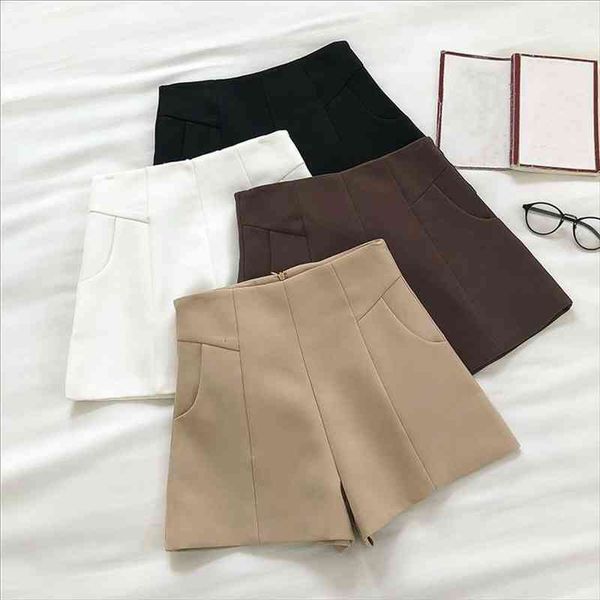 casual women sweet solid womens shorts summer shorts straight korean female high waist mini a-line chic, White;black
casual women sweet solid womens shorts summer shorts straight korean female high waist mini a-line chic, White;black
