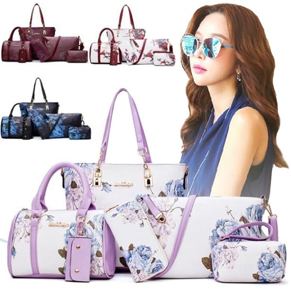 2020 women's shoulder bag women's handbag 6 piece set of chinese style leather bags clutch wallet composite bag crossbody c0121
2020 women's shoulder bag women's handbag 6 piece set of chinese style leather bags clutch wallet composite bag crossbody c0121