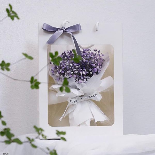 gift wrap 5pcs flower handbags transparent bouquet bag wedding festival candy paper packaging dragees mariage soap
gift wrap 5pcs flower handbags transparent bouquet bag wedding festival candy paper packaging dragees mariage soap