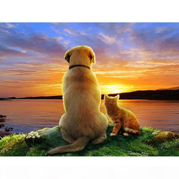 diy 5d diamond painting dog animal embroidery handcraft art kits full square drill home decoration new gift
diy 5d diamond painting dog animal embroidery handcraft art kits full square drill home decoration new gift