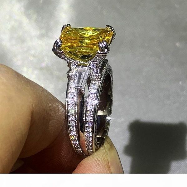 k victoria classical jewelry 925 sterling silver princess cut yellow z cz diamond eiffel tower promise women wedding, Slivery;golden
k victoria classical jewelry 925 sterling silver princess cut yellow z cz diamond eiffel tower promise women wedding, Slivery;golden