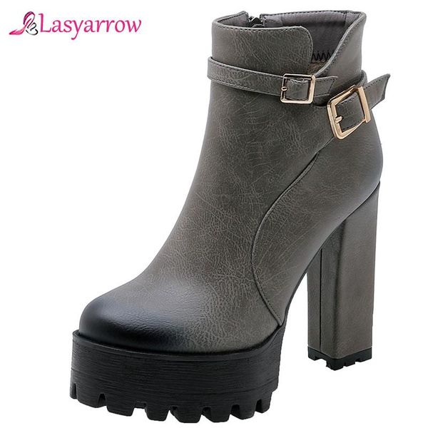 lasyarrow super high heels gothic punk date party womens shoes black gray brown buckle strap platform ankle ladies boots winter
lasyarrow super high heels gothic punk date party womens shoes black gray brown buckle strap platform ankle ladies boots winter