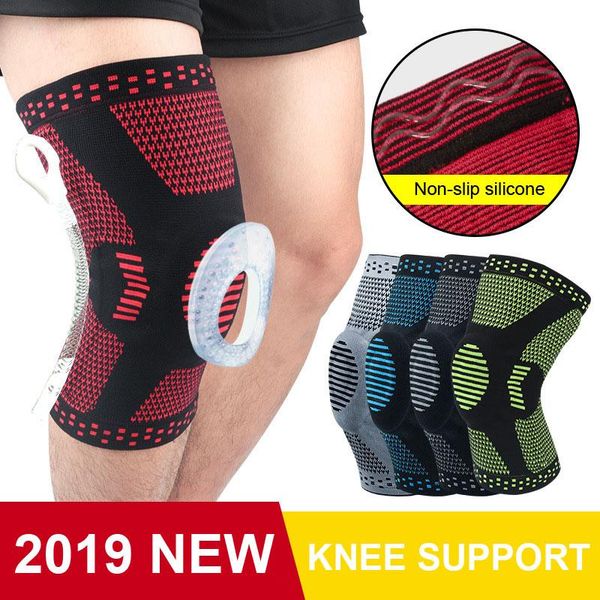 elbow & knee pads gobygo 1 pcs silicone padded supports brace basketball fitness meniscus patella protection kneepads sports safety, Black;gray
elbow & knee pads gobygo 1 pcs silicone padded supports brace basketball fitness meniscus patella protection kneepads sports safety, Black;gray
