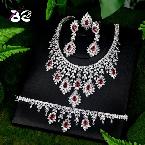 be 8 cz classic design luxury bridal wedding jewelry sets women 4pc set copper bridal jewelry sets parure bijoux femme s075, Silver
be 8 cz classic design luxury bridal wedding jewelry sets women 4pc set copper bridal jewelry sets parure bijoux femme s075, Silver