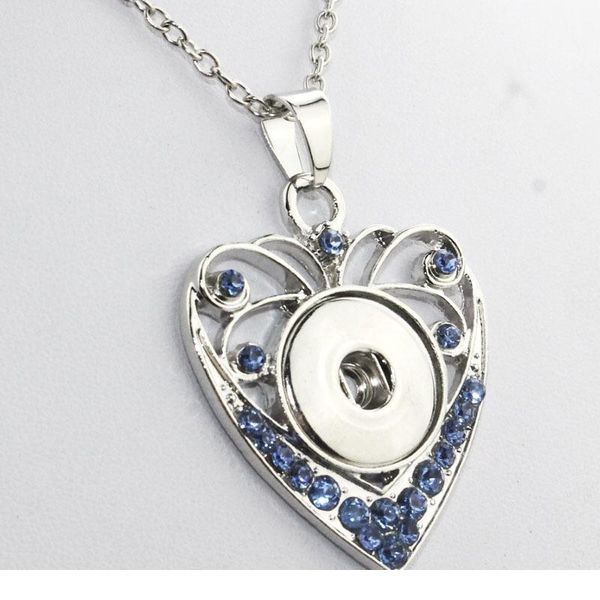 3 colors 2016 love heart 18mm snap button necklaces woman bohemian necklaces & pendants with crystals women's necklac bbyjpl, Silver
3 colors 2016 love heart 18mm snap button necklaces woman bohemian necklaces & pendants with crystals women's necklac bbyjpl, Silver