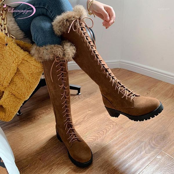 party style hair round toe knee high boots fashion platform lace-up zipper medium heel thick riding boots women's shoes1, Black
party style hair round toe knee high boots fashion platform lace-up zipper medium heel thick riding boots women's shoes1, Black