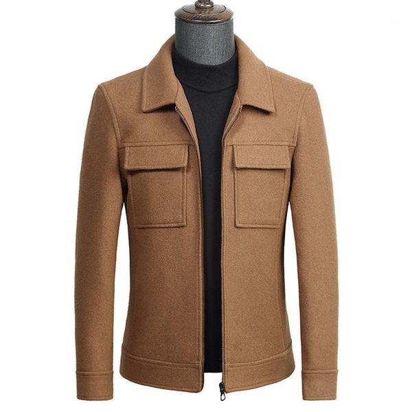 autumn winter short woolen coat mens slim wool jacket long sleeve casual khaki overcoats male thick plus size blend coat 3xl 4xl1, Black
autumn winter short woolen coat mens slim wool jacket long sleeve casual khaki overcoats male thick plus size blend coat 3xl 4xl1, Black