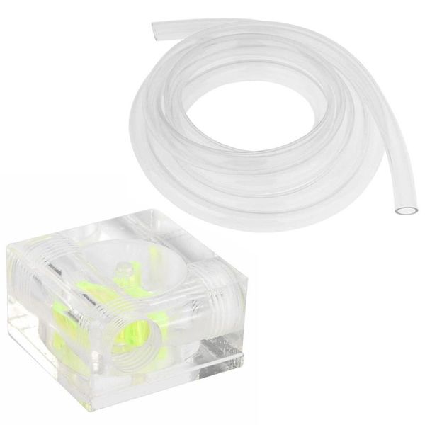 2m/6.56ft 9.5x12.7mm transparent pvc pipe tube water cooling soft pipe with pc water cooling system flow indicator
2m/6.56ft 9.5x12.7mm transparent pvc pipe tube water cooling soft pipe with pc water cooling system flow indicator