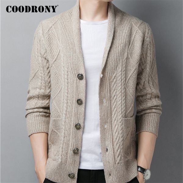coodrony brand autumn winter thick warm cardigan men new arrivals streetwear fashion casual sweater coat c1164 201210, White;black
coodrony brand autumn winter thick warm cardigan men new arrivals streetwear fashion casual sweater coat c1164 201210, White;black