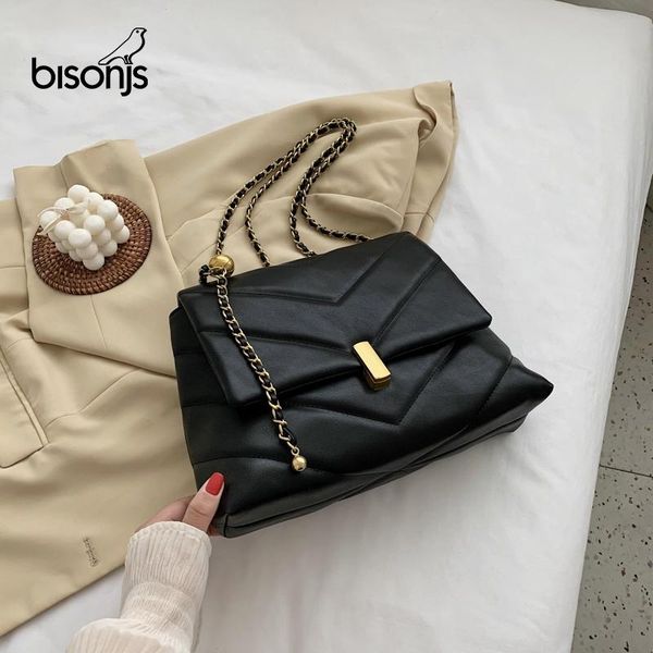bisonjs 2020 small pu leather crossbody bags for women winter handbags female trend lady designer chain women's hand bag
bisonjs 2020 small pu leather crossbody bags for women winter handbags female trend lady designer chain women's hand bag