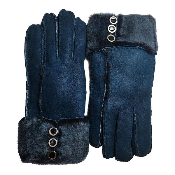 five fingers gloves pure sheepskin winter for women genuine cashmere fur warm ladyfull finger leather, Blue;gray
five fingers gloves pure sheepskin winter for women genuine cashmere fur warm ladyfull finger leather, Blue;gray