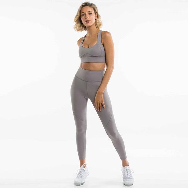fitness yoga set new pink solid crop long pant athleisure women suit gym sports bra+legging two piece set sportswear1, White;red
fitness yoga set new pink solid crop long pant athleisure women suit gym sports bra+legging two piece set sportswear1, White;red