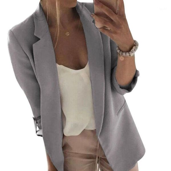women ladies long sleeve slim body suit sheer black pink gray coat work jacket formal office suit plus size xxl oversized coats1, Black;brown
women ladies long sleeve slim body suit sheer black pink gray coat work jacket formal office suit plus size xxl oversized coats1, Black;brown